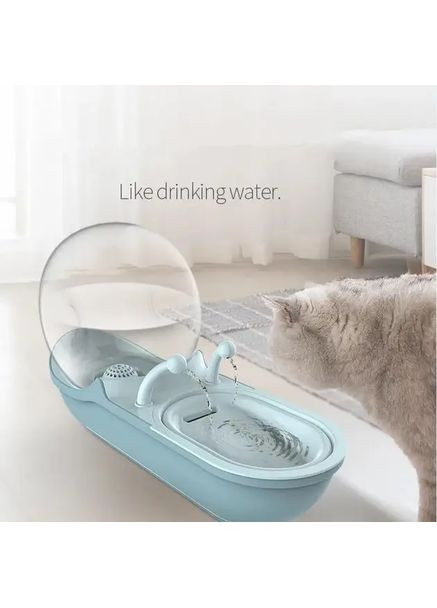 Фонтан-поїлка для домашніх тварин, USB, ємність 4,5 літра, автоматична LY-470 Fan & Fan (364054667)