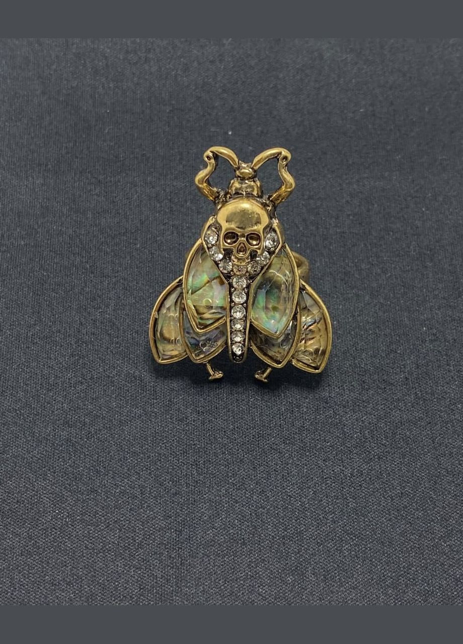 Кольцо женское винтажное / перстень насекомое Oxa золотистое ( ) Xuping Jewelry (330618968)