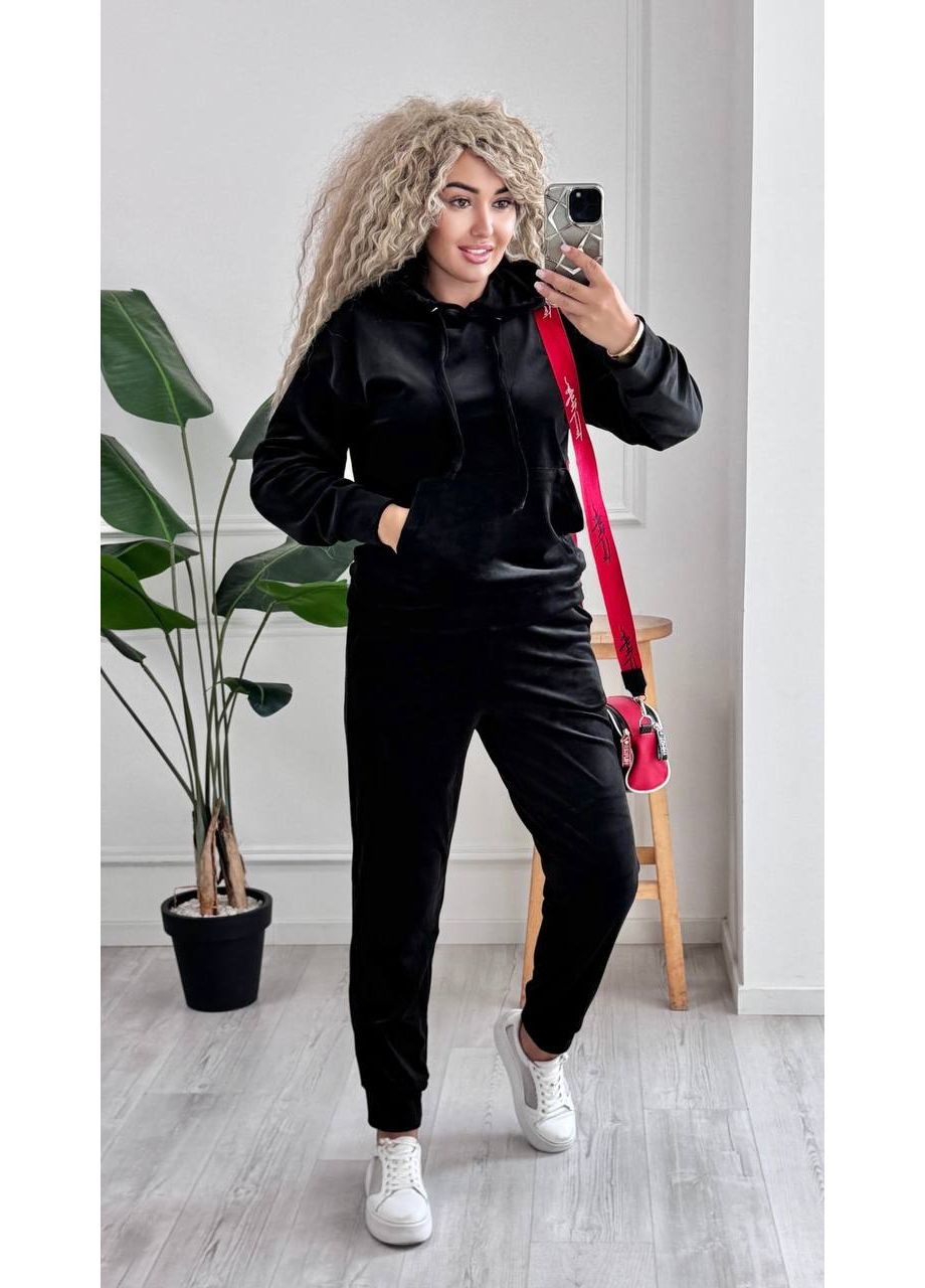 Костюм спортивний якісний велюр штани та кофта Україна (353309218)