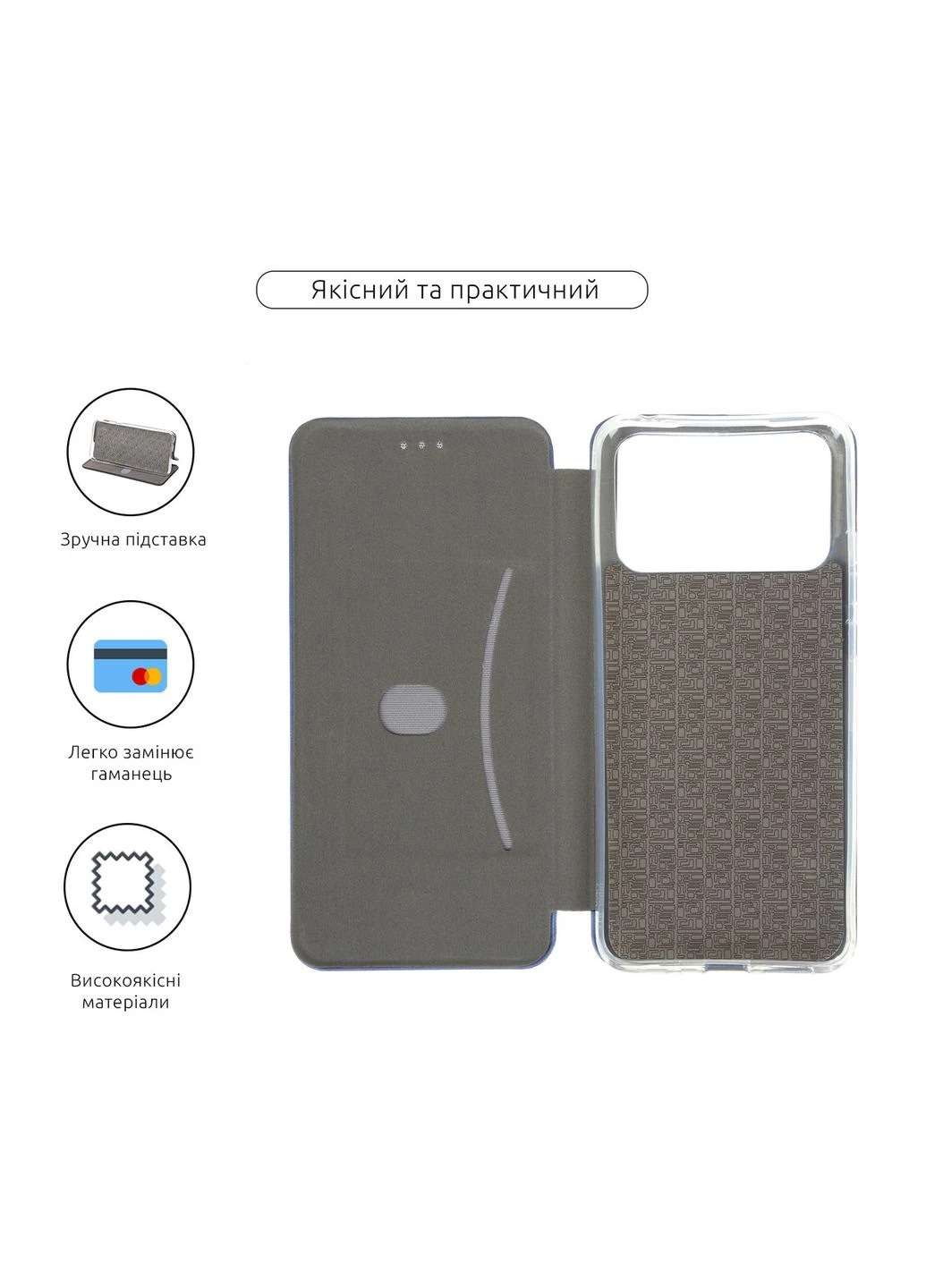 Чохол-книжка G-Case для Xiaomi Poco C40 Blue (ARM62128) KLB ArmorStandart (390141594)