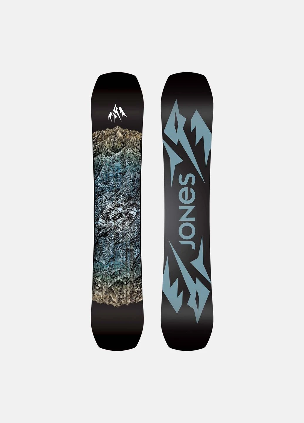 Сноуборд Jones Mountain Twin (2024) Чорний-Синій Jones Snowboards (312484974)
