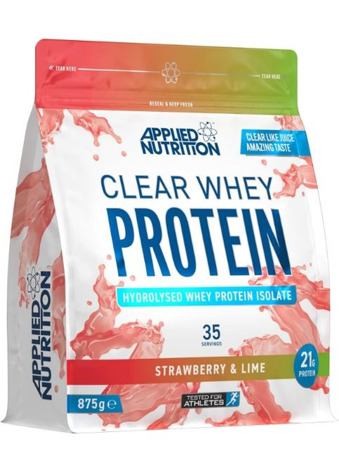 Clear Whey Protein 875 g /35 servings/ Strawberry Lime Applied Nutrition (295905451)