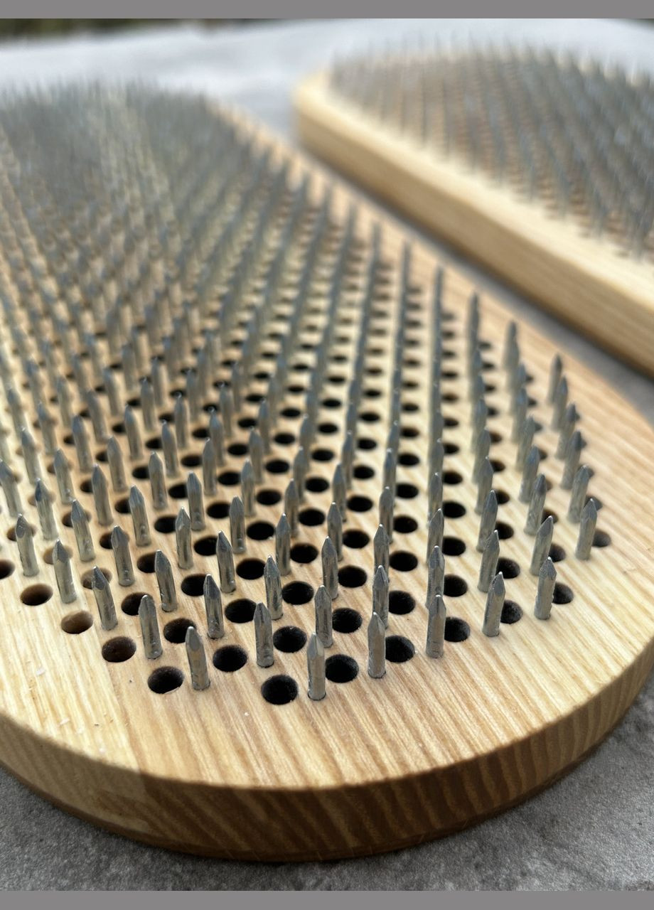 Дошка Садху крок 8 мм оцинковані цвяхи. Дошка з цвяхами. Sadhu board. Handmade (361384756)