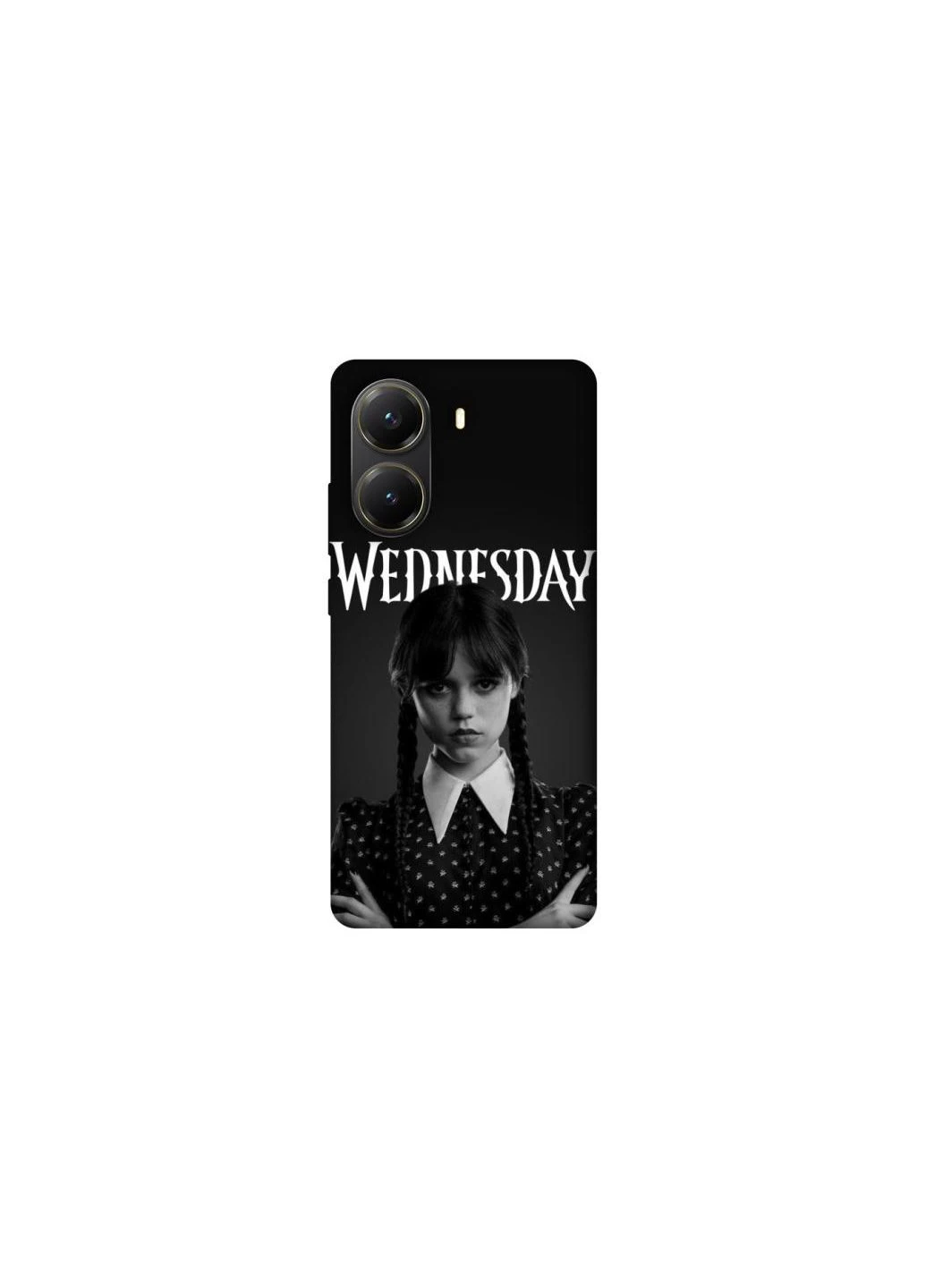 Чохол на Xiaomi Poco X7 Pro Dark Mood Wednesday Frontalka (354352700)