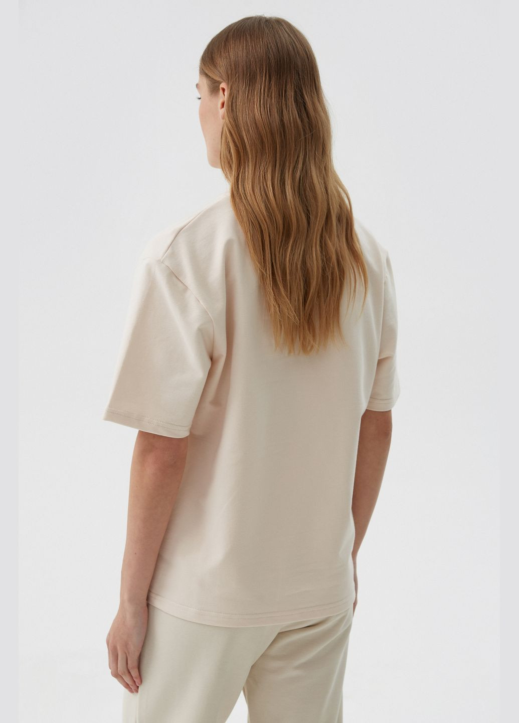 Футболка, колір бежевий Estro - (324064228)