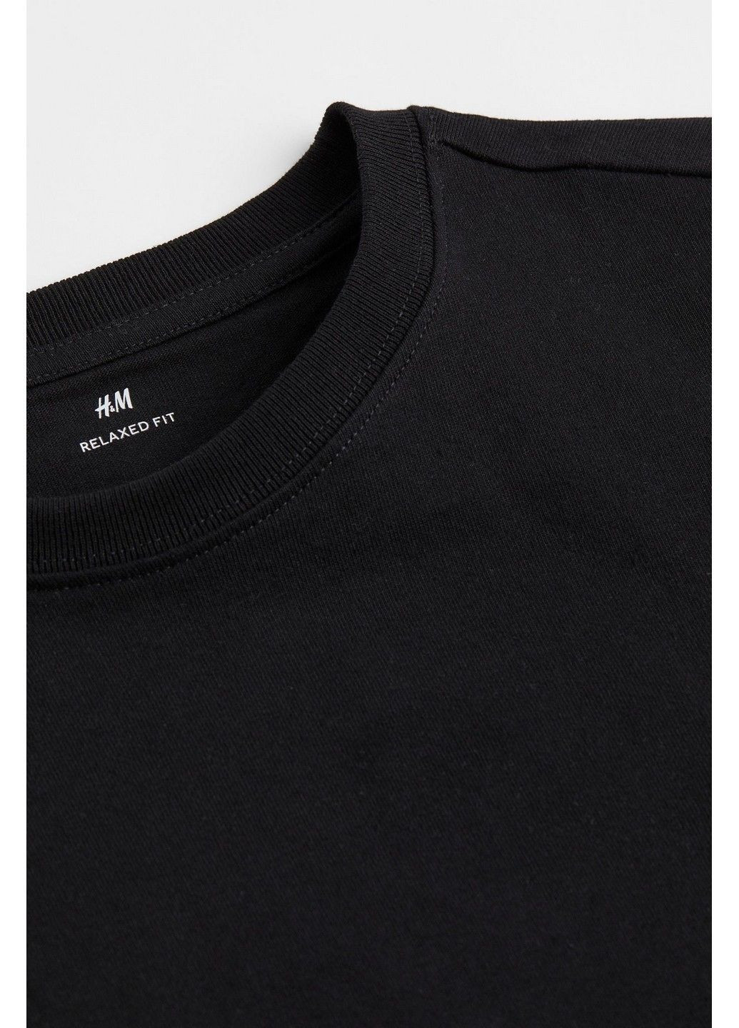 Чорна футболка H&M