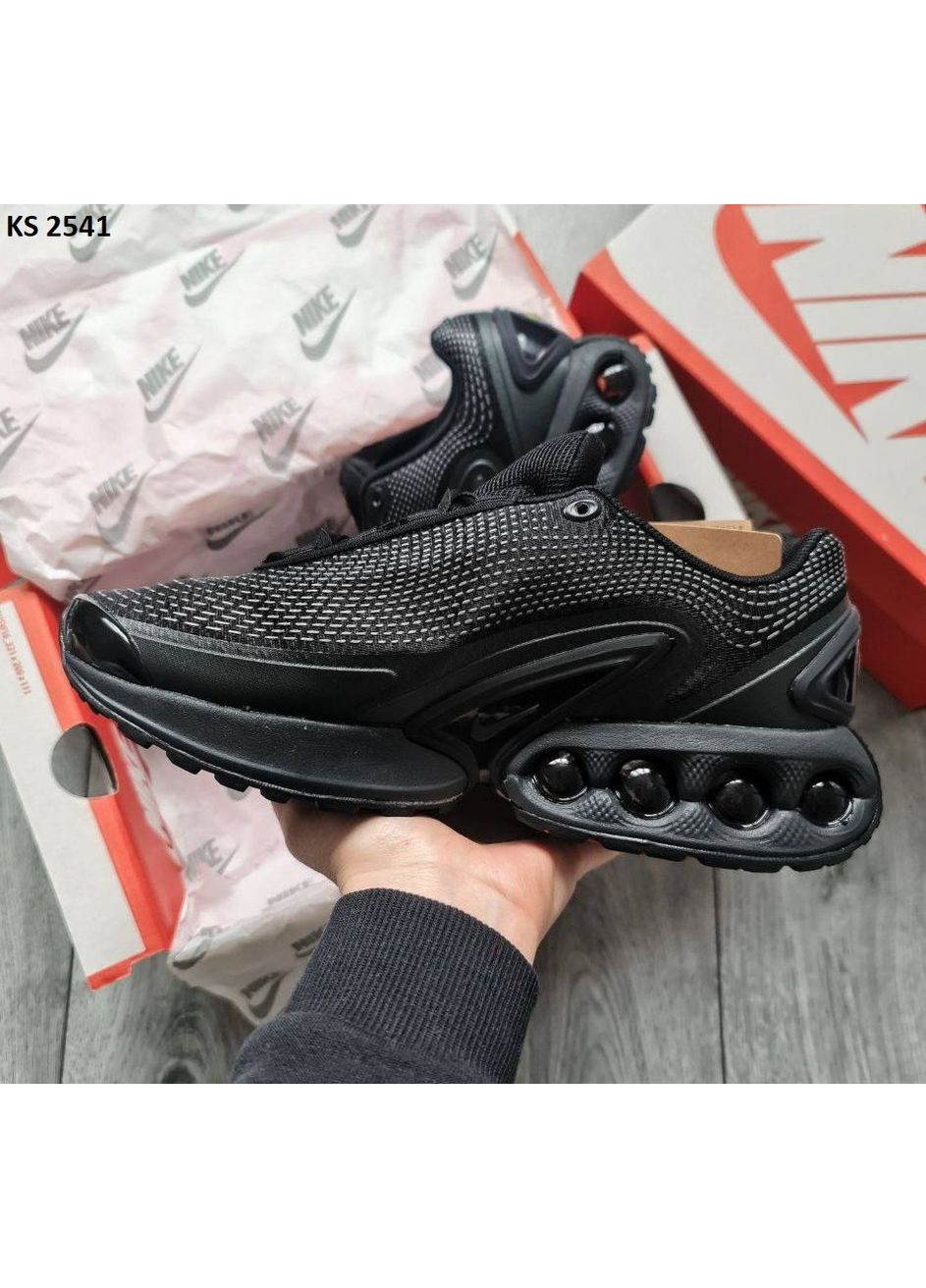 Черные демисезонные кроссовки мужские nike air max dn black найк аир макс дн No Brand