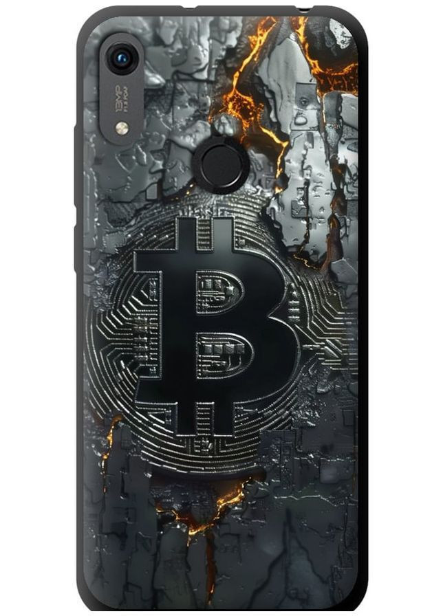 TPU чехол 'Раскаленный биткойн' для Endorphone Huawei Y6s (368999560)
