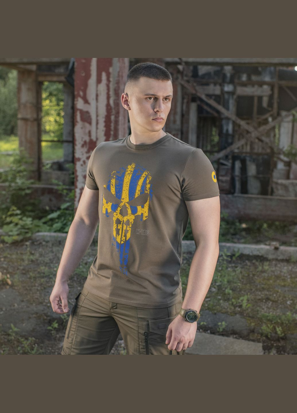 Футболка Мститель Olive/Yellow/Blue () M-TAC (303262098)