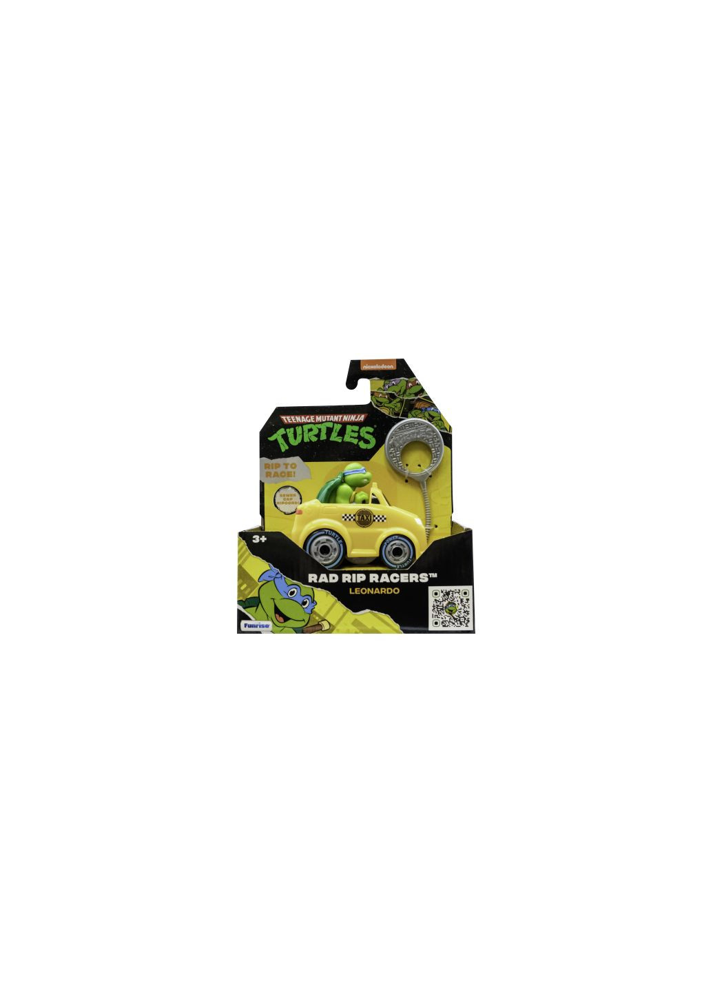 Ігровий набір Леонардо (71017) Funrise TMNT Черепашки-ніндзя класичні Гонщик з лаунчером (275076439)