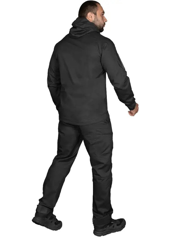 Черный демисезонный костюм stalker 3.0 twill black Camotec