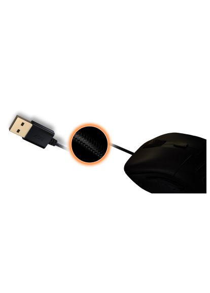Мышка (GM530B) AOC GM530 RGB PMW3389 Kailh switch USB Black (366694760)