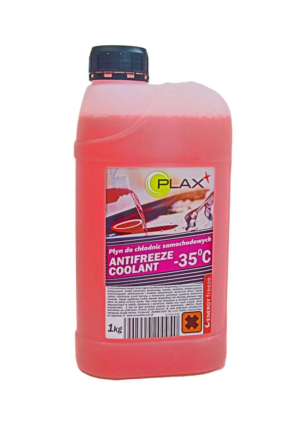 Антифриз 1 кг Красный -35С Plax (393431047)