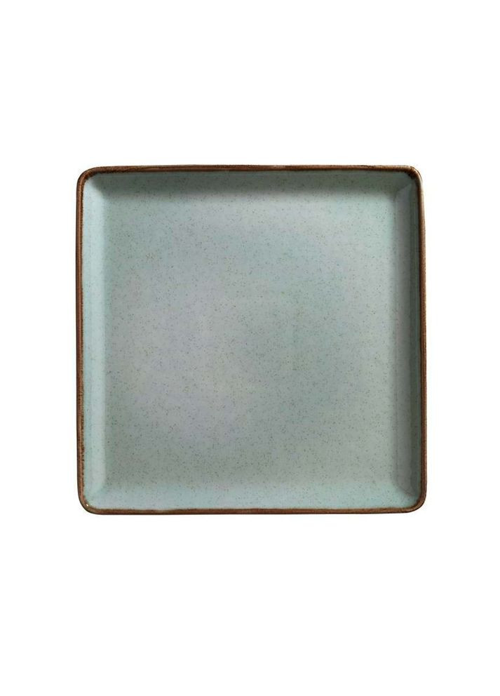 Блюдо квадратное Kutahya Pearl Tan TAN-23-DU-730-P-03 23х23 см зеленое KUTAHYA PORSELEN (349220949)