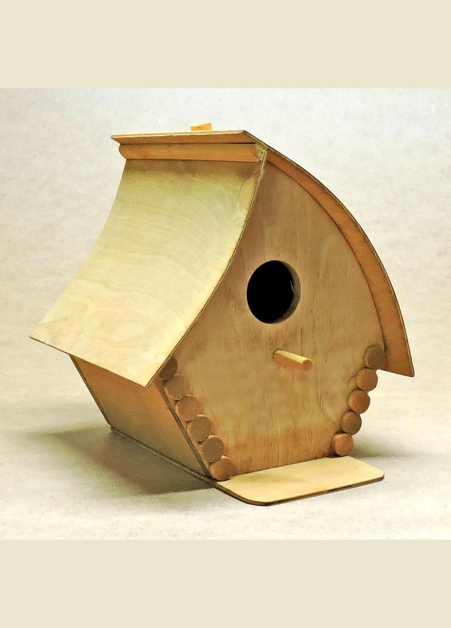 Скворечник садовый из дерева Рябинник карри (СКВ-001703) No Brand (328606065)