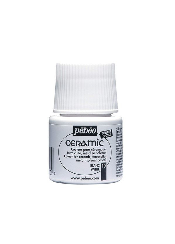 Краска на основе растворителя Ceramic по стеклу и керамике 45 мл (P-025-010) Pebeo (342752311)