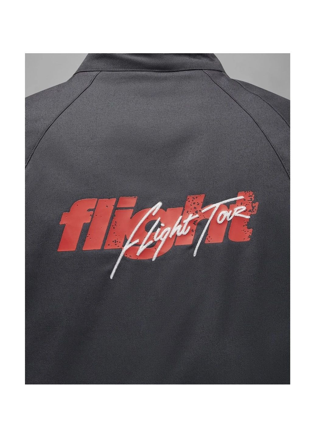 Чорна куртка чоловіча m j flt hrtg warmup jkt black dq7550-045 Air Jordan