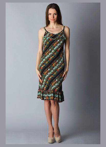 Комбінована вечірня літній сарафан 2 Льва