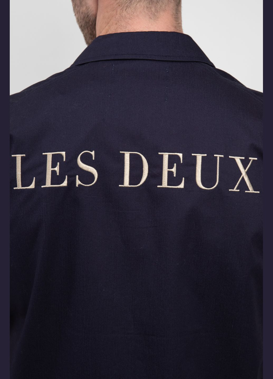 Темно-синяя кэжуал рубашка Les Deux