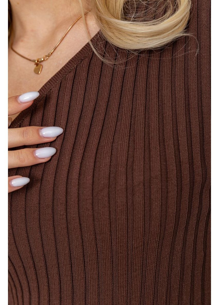 Коричневое платье вязаное,, 204r174 Ager