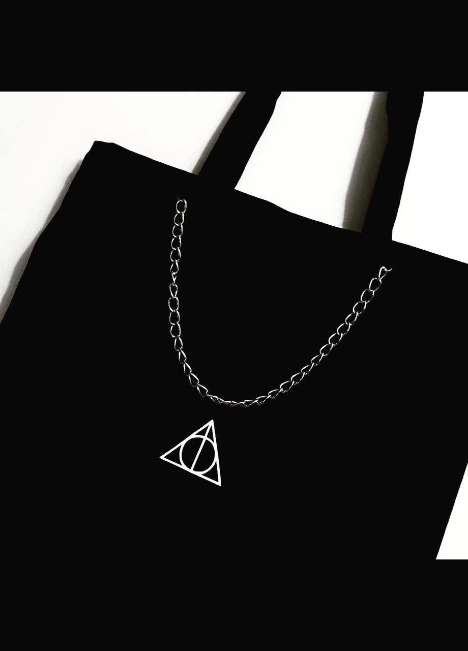 Еко сумка шопер торба зі знаком " Дари смерті " Гарі Поттер Handmade (292713553)