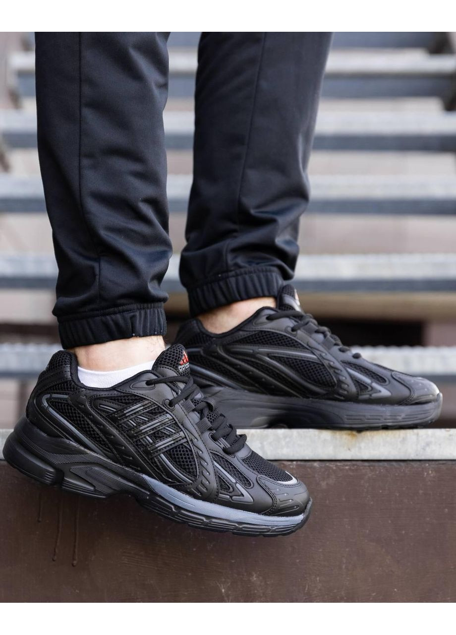 КРОССОВКИ ЖЕНСКИЕ ADIDAS RESPONCE TRIPLE BLACK АДИДАС РЕСПОНС No Brand чёрные демисезоны (367176502)