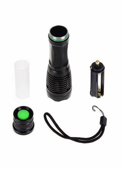 Фонарик тактический ручной с встроенным аккумулятором BL-1837-T6 в кейсе (1756375763) Bailong (335419343)