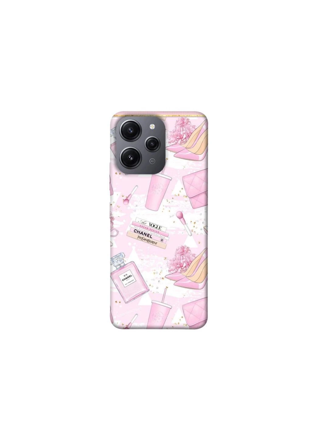 Чехол на Xiaomi Redmi 12 Fashion collage ver.10 Frontalka (382277810)