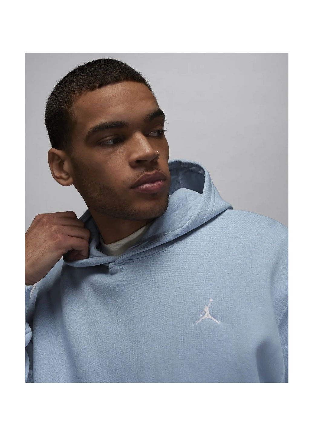 Худи мужские Essentials Fleece Pullover Light Blue Air Jordan (364662465)