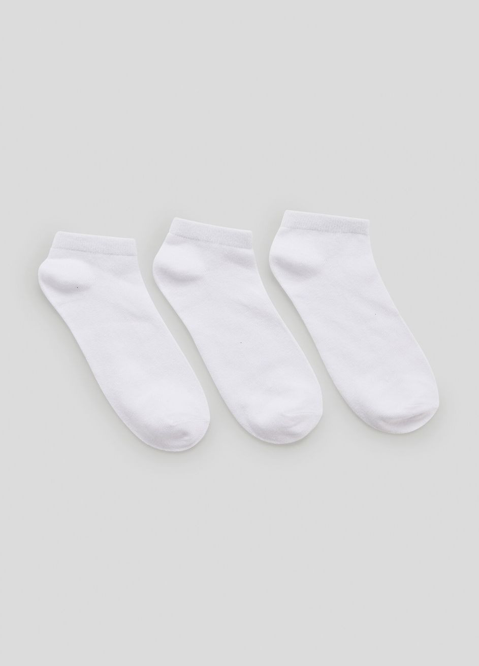 Белые набор носков женщин Terranova однотонные (333711821)