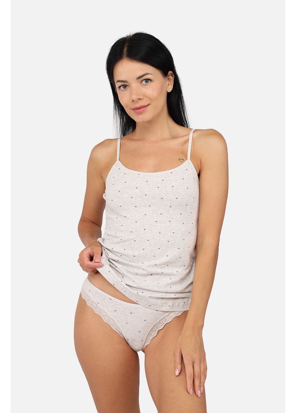 Труси сліпи жіночі колір світло-сірий CB-00283225 Donella (357014777)