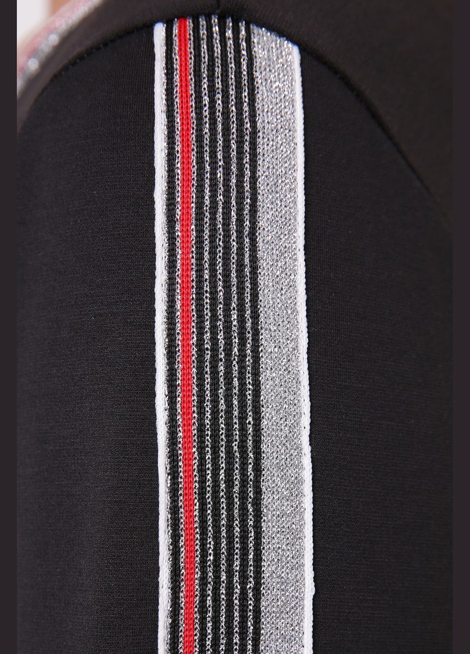 Чорна повсякденний сукня віталіна чорна 0199 Vlavi