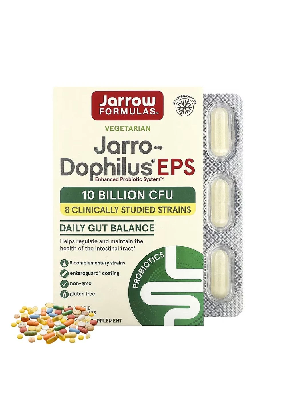 Jarro-Dophilus® EPS 5 BIL - 60 caps Jarrow Formulas (378618062)