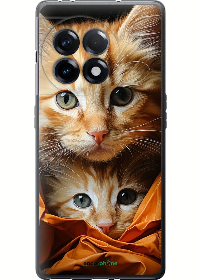 Чехол на OnePlus Ace 2 5G Котики 2 "5664u-4043-70447" Endorphone (370040381)