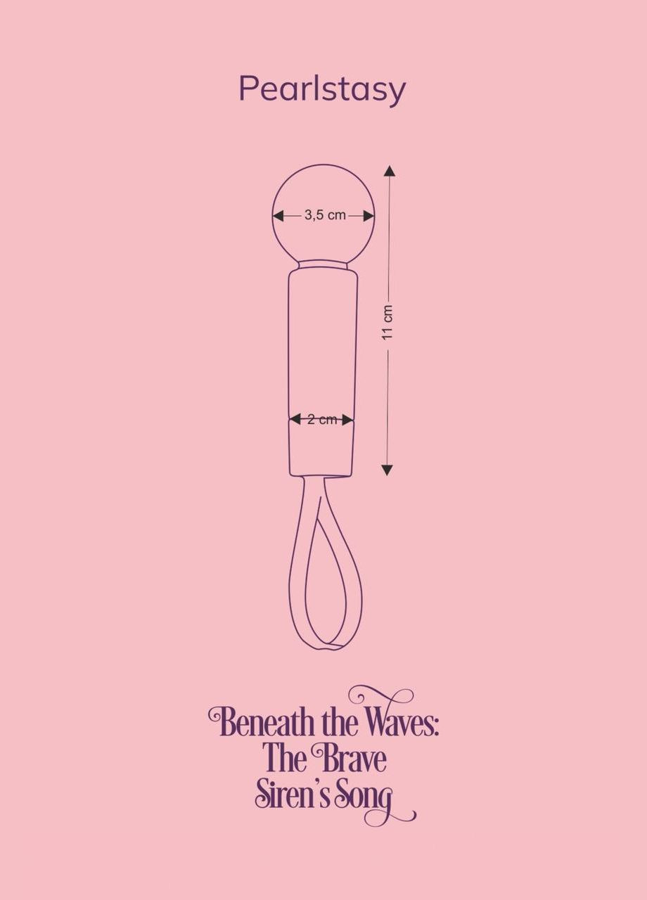 Мінівібромасажер FairyGasm Pearlstasy green No Brand (303886042)