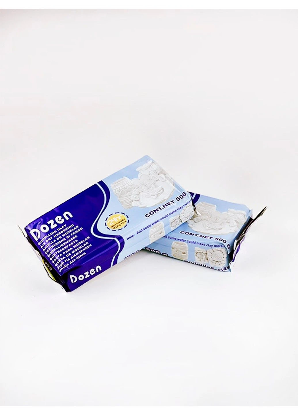 Глина для моделювання 500 г бiла No Brand (299769568)