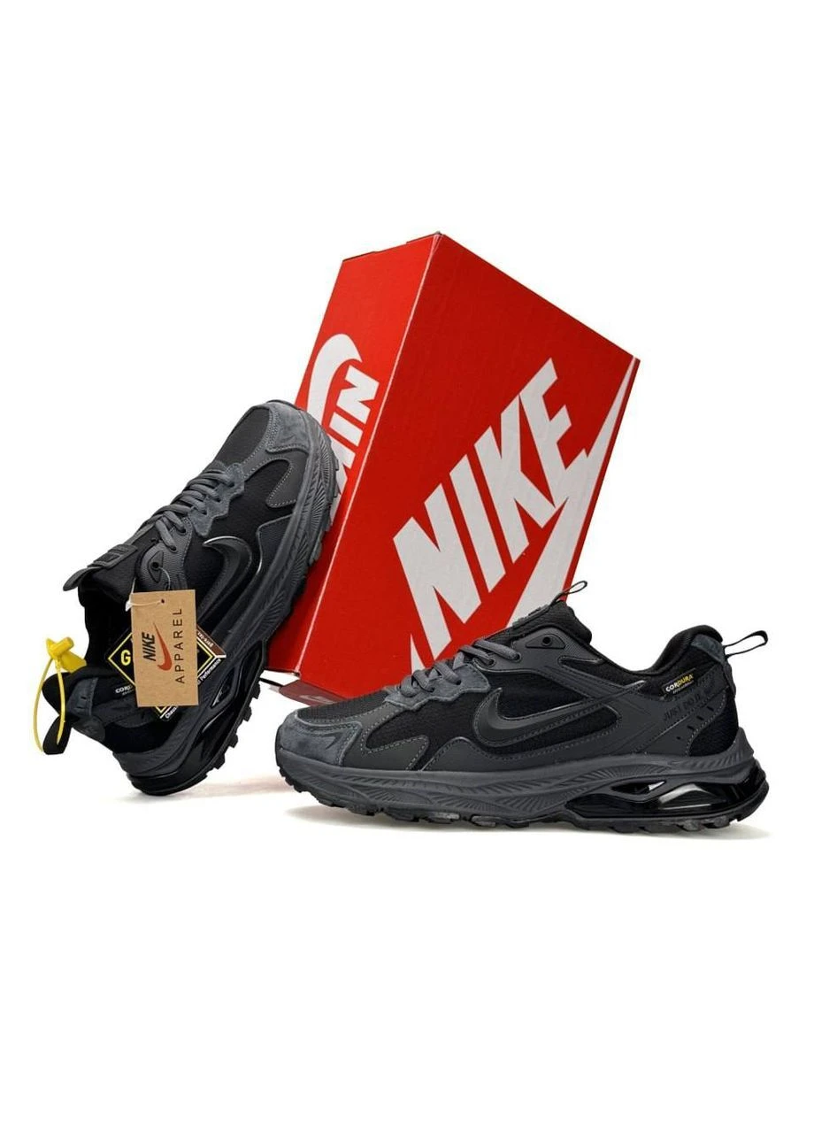 Темно-серые демисезонные кроссовки мужские dark grey No Brand Zoom Winflo GTX