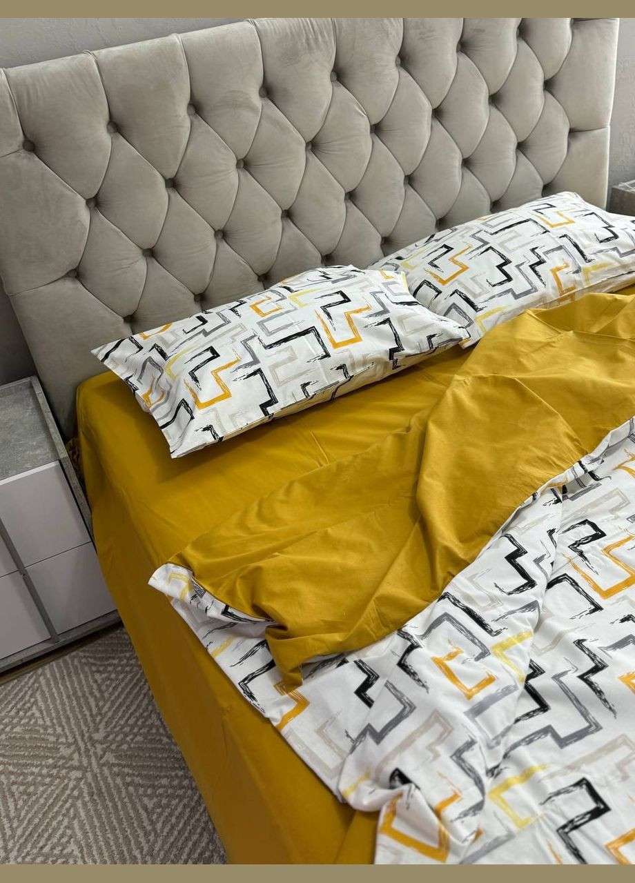 Комплект постельного белья двуспальный Ранфорс 00041 Freshery 0004120 No Brand (351869690)