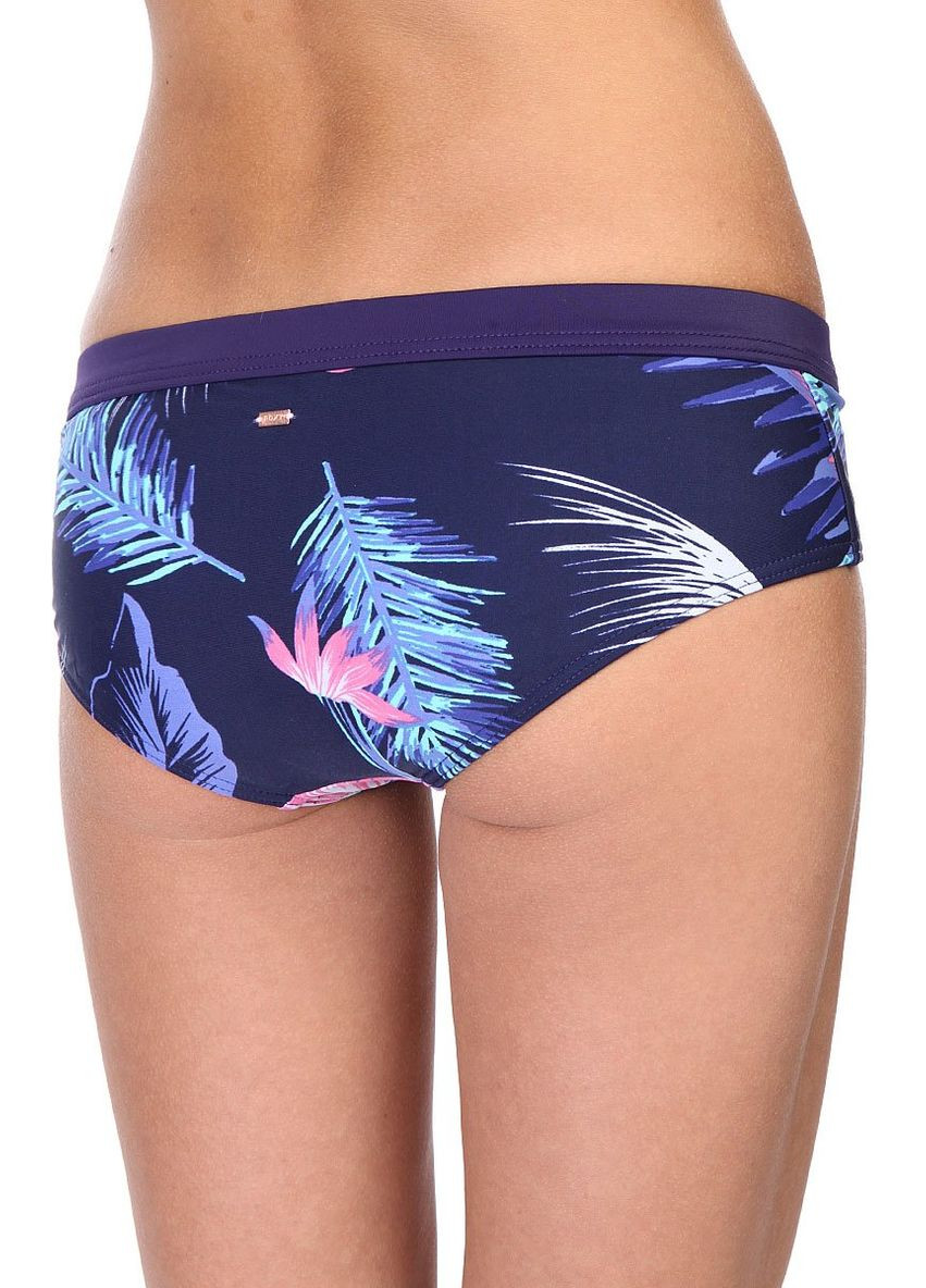 Синие плавки синий с цветочным принтом Roxy