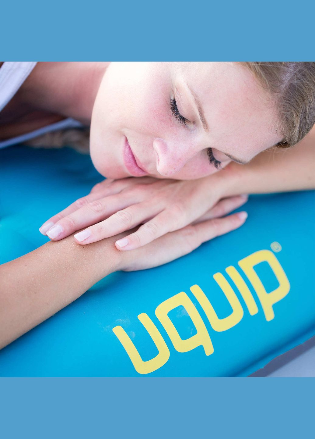 Матрац надувний Betty Single XL Petrol/Grey (243107) Uquip (372473077)