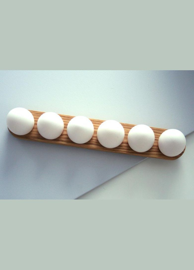 Подставка для яиц из дерева Доминик мускат (ПЯЙ-000507) No Brand (327847703)