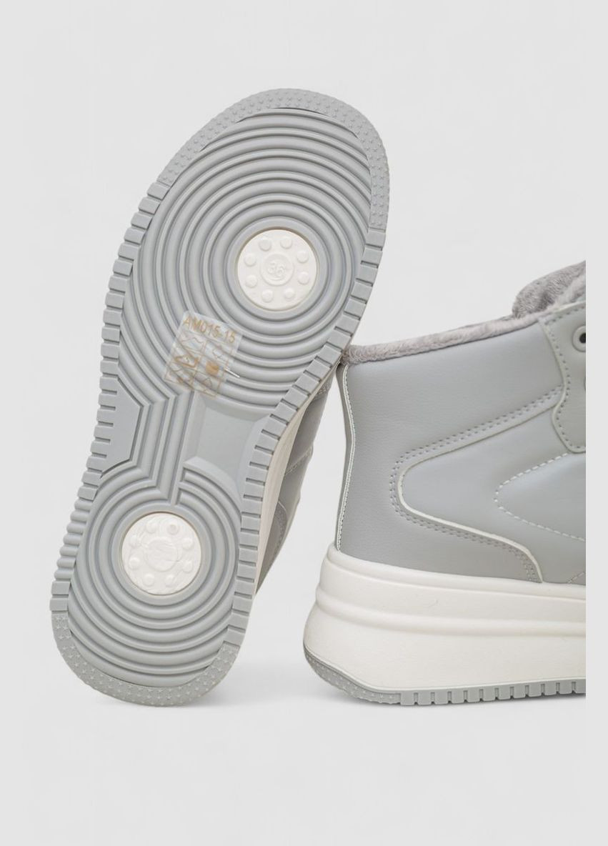 Кроссовки женские зимние на меху Ager Кроссовки серые зима (318561277)