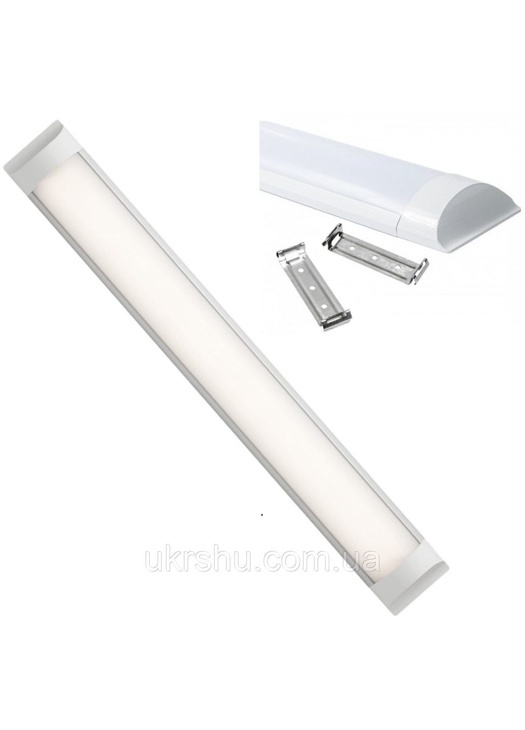 Світильник світлодіодний лінійний 30W 6500K IP20 2400 lm 900 mm 465-FL90-030 Lezard (346089353)