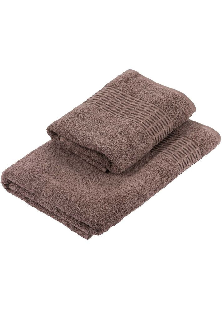 Набір рушників Lotus 2 шт какао (ART2357CA) Ardesto коричневий