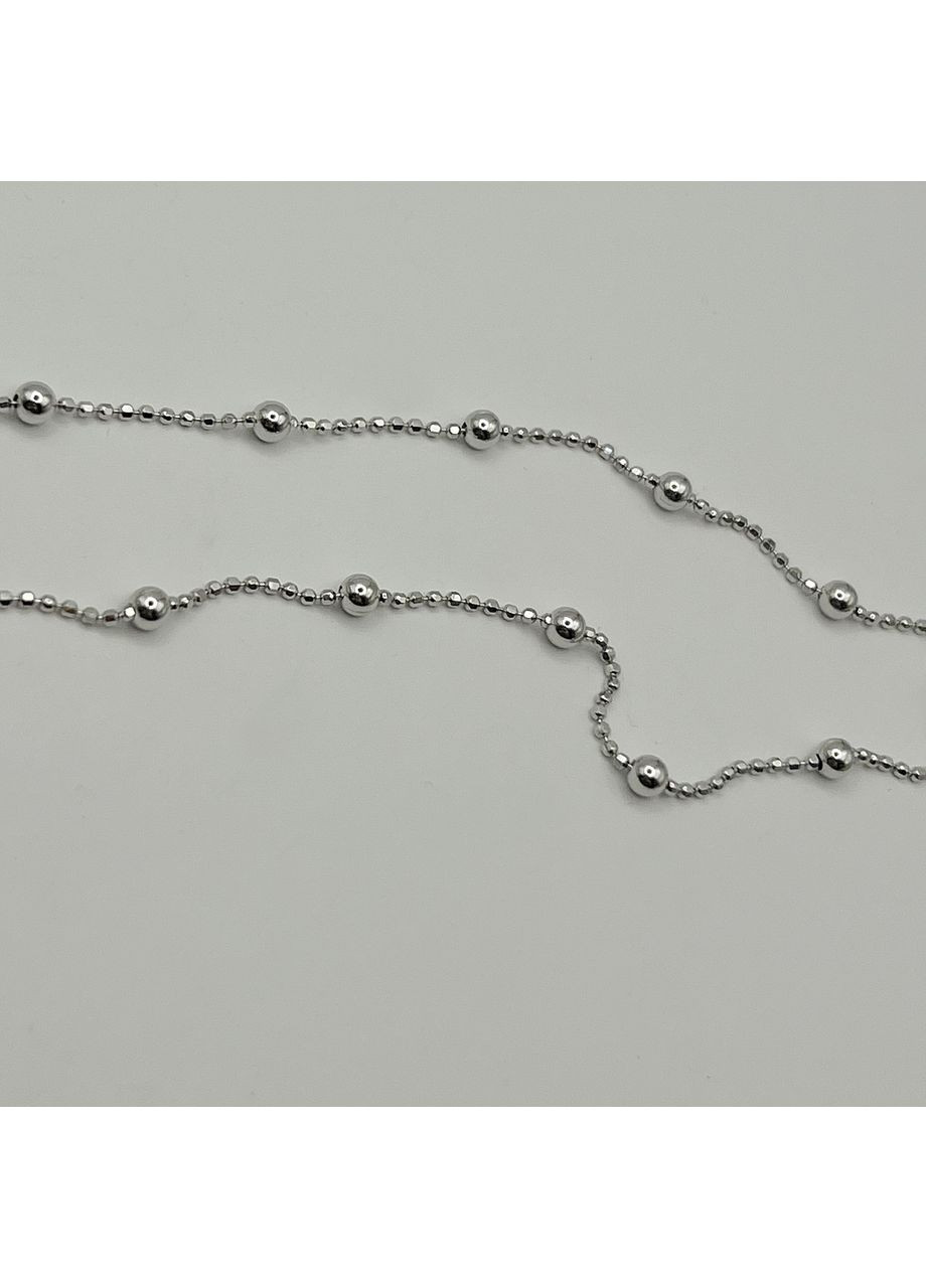 Серебряная цепочка "Шарики" 3,7 г No Brand (370565378)