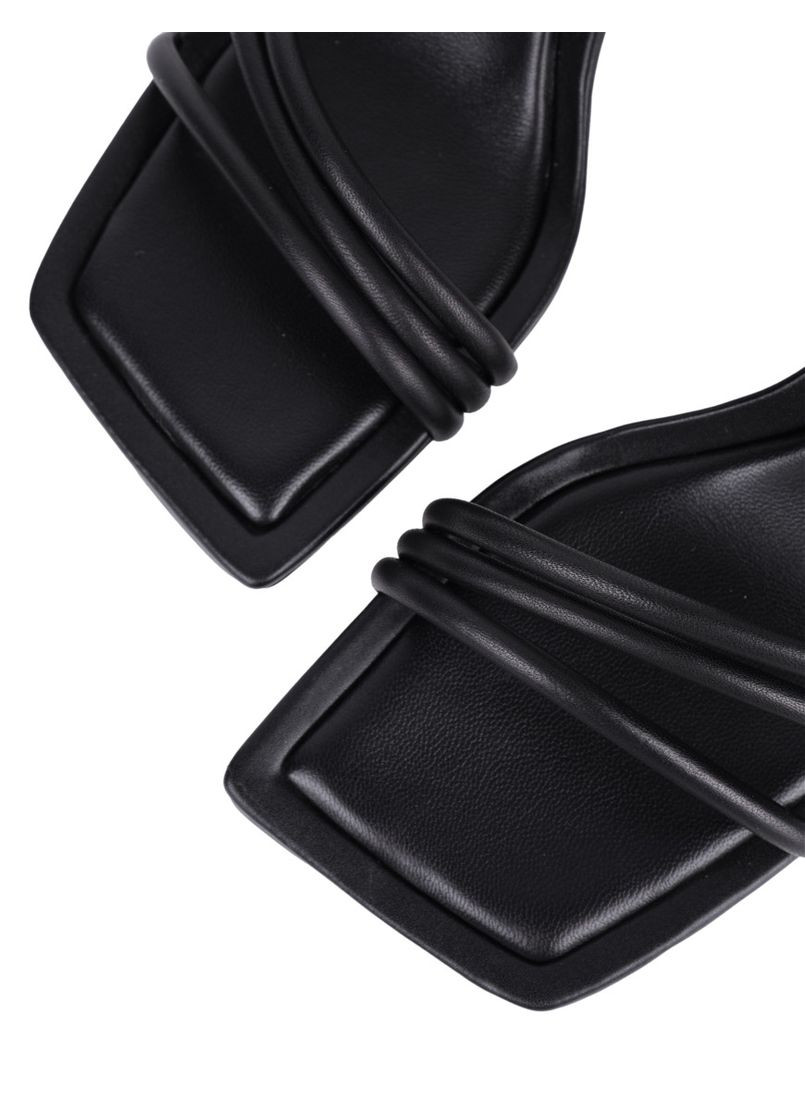 Жіночі Босоніжки 530L-07-S10 SS25 Чорний Шкіра MIRATON (330179808)