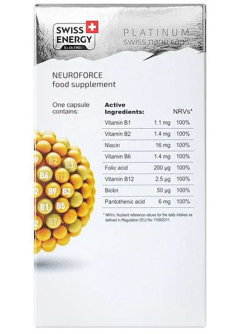 NEUROFORCE Vitamin B-Complex 30 Caps Swiss Energy (362497206)