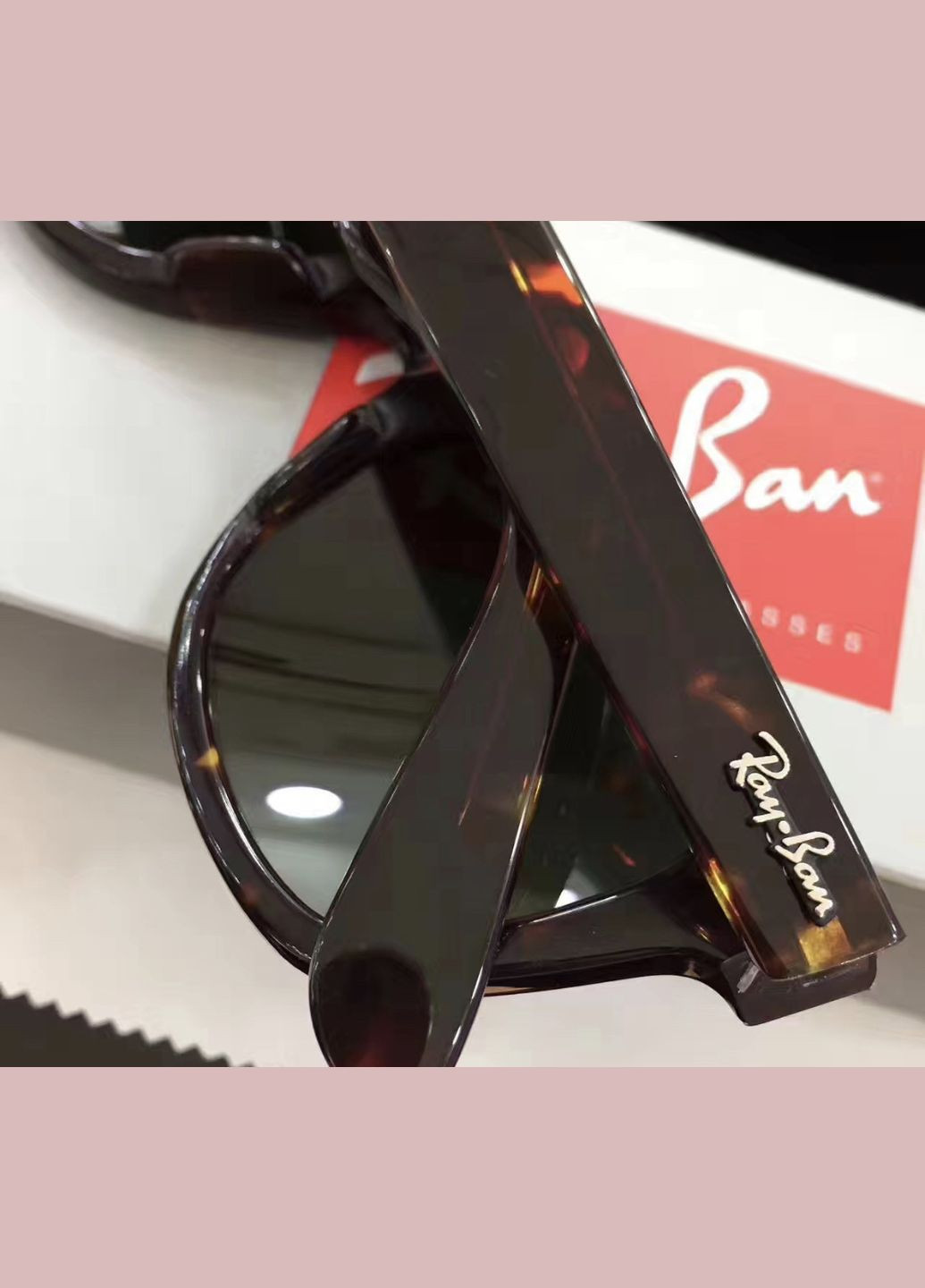 Чоловічі сонцезахисні окуляри Wayfarer 2140-902 LUX No Brand (322157411)