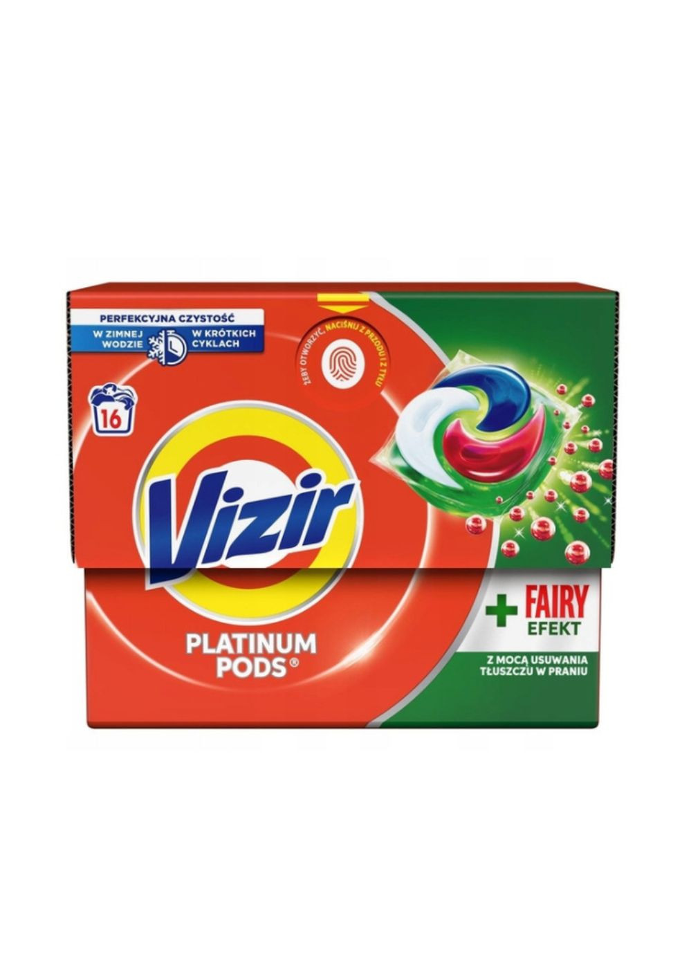 Капсулы для стирки 4в1 Color 16шт (коробка) Vizir (340959769)