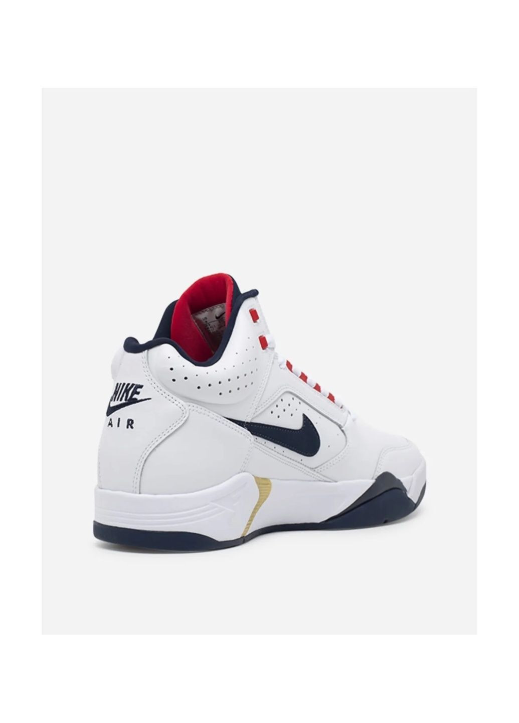 Белые кроссовки мужские air flight lite mid white dj2518-102 Nike